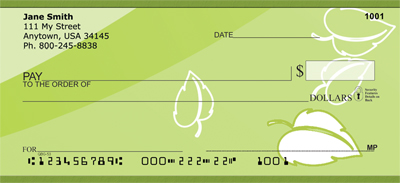 Hints Of Winter Personal Checks