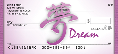 Asian Dream Personal Checks
