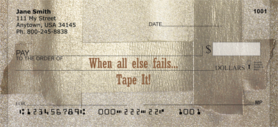 Tape It Personal Checks