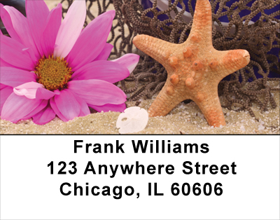 Tropical Treasures Address Labels
