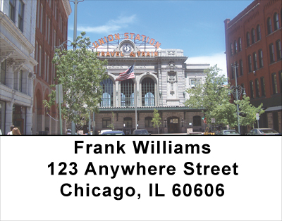 Denver Buildings Address Labels