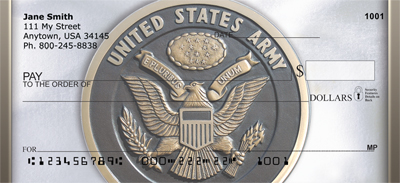 Army Emblem Personal Checks