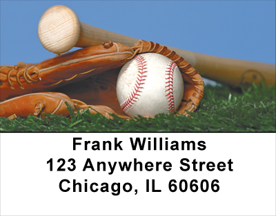 America's Favorite Pastime Address Labels