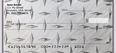Diamondplate Tough Personal Checks