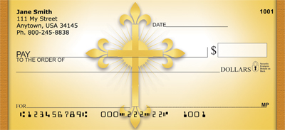 Celtic Crosses Personal Checks