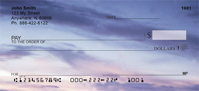 The Sky Is The Limit Personal Checks