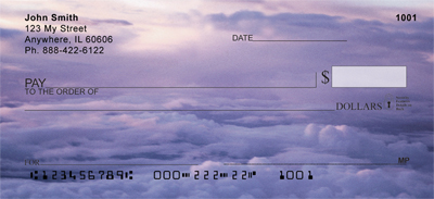 The Sky Is The Limit Personal Checks