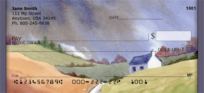 Fall In The Foothills Personal Checks