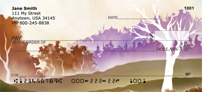 Dancing Shadows Personal Checks