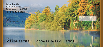 Fall In The Rockies Personal Checks