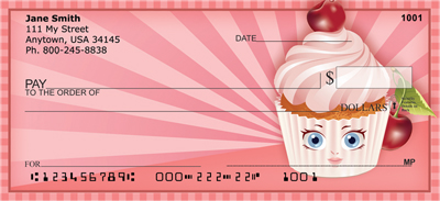 Sweet Cupcakes Personal Checks