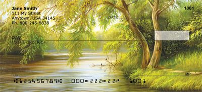Serenity In Four Seasons Personal Checks
