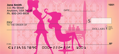 Girly Stylin' Personal Checks
