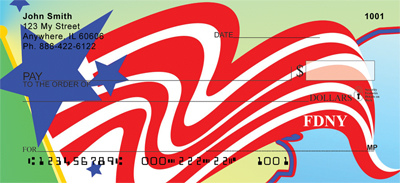 A Tribute To Heroes Of FDNY Personal Checks