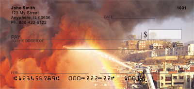 Heroic Firefighter Personal Checks