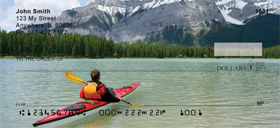 Serenity On The Kayak Personal Checks