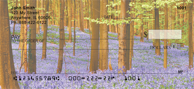 Trees In Springtime Personal Checks