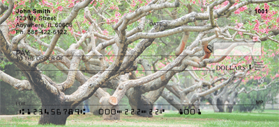 Trees In Springtime Personal Checks
