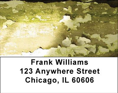 Aging Paint Address Labels