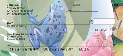 Fantasy Frogs Personal Checks
