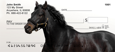 Black Stallions Personal Checks