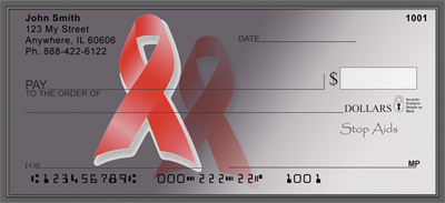 Stop Aids Personal Checks