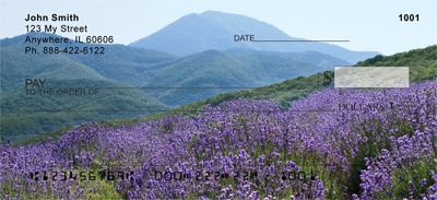 Mountain Wildflowers Personal Checks