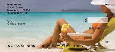 Tropical Cocktails Personal Checks