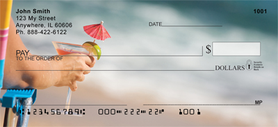 Tropical Cocktails Personal Checks