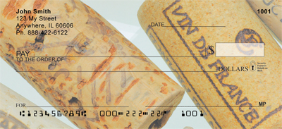 Popin Corks Personal Checks