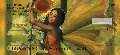 Golden Fairies Personal Checks