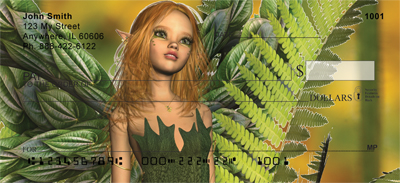 Golden Fairies Personal Checks