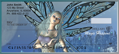 Winter Fairies Personal Checks