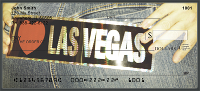 I Love Las Vegas Personal Checks