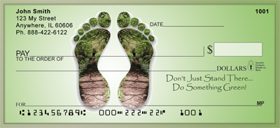 Leave a GREEN Trail Personal Checks
