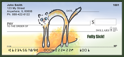 Totally Sick! Personal Checks