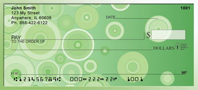 Rolling In The Green Personal Checks