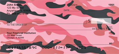 Pinks And Corals Personal Checks