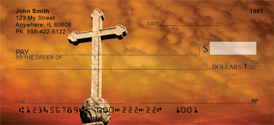 Golden Crosses Personal Checks