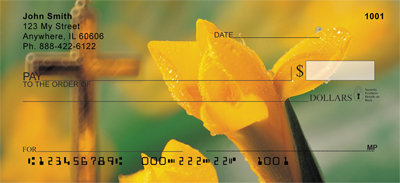 Golden Crosses Personal Checks