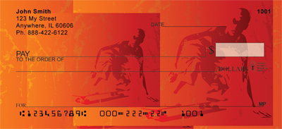 Hot Skateboarding Personal Checks