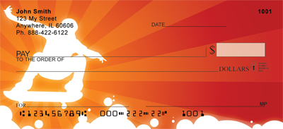 Hot Skateboarding Personal Checks