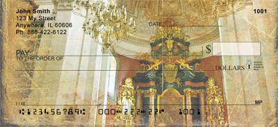 Old World Architecture Personal Checks