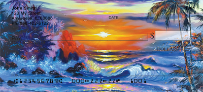 Hawaii Sunsets Personal Checks