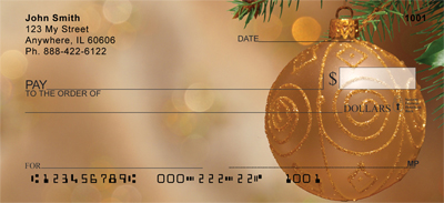 Golden Simplicity Personal Checks