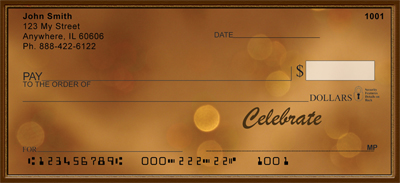 Celebrate Personal Checks