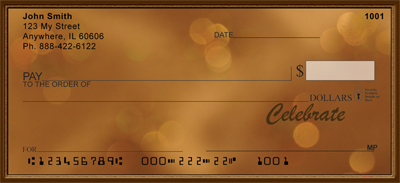 Celebrate Personal Checks
