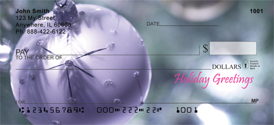 Holiday Greetings Personal Checks