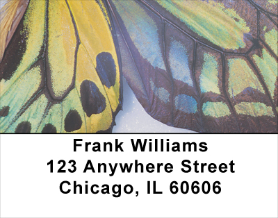 Butterfly Wings Address Labels