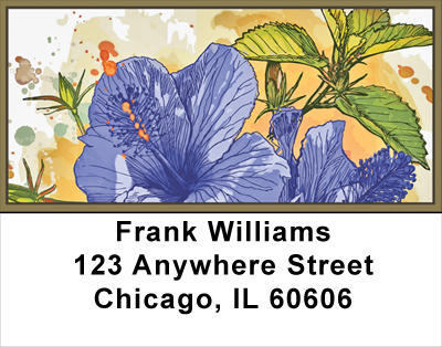 Colorful Watercolor Address Labels